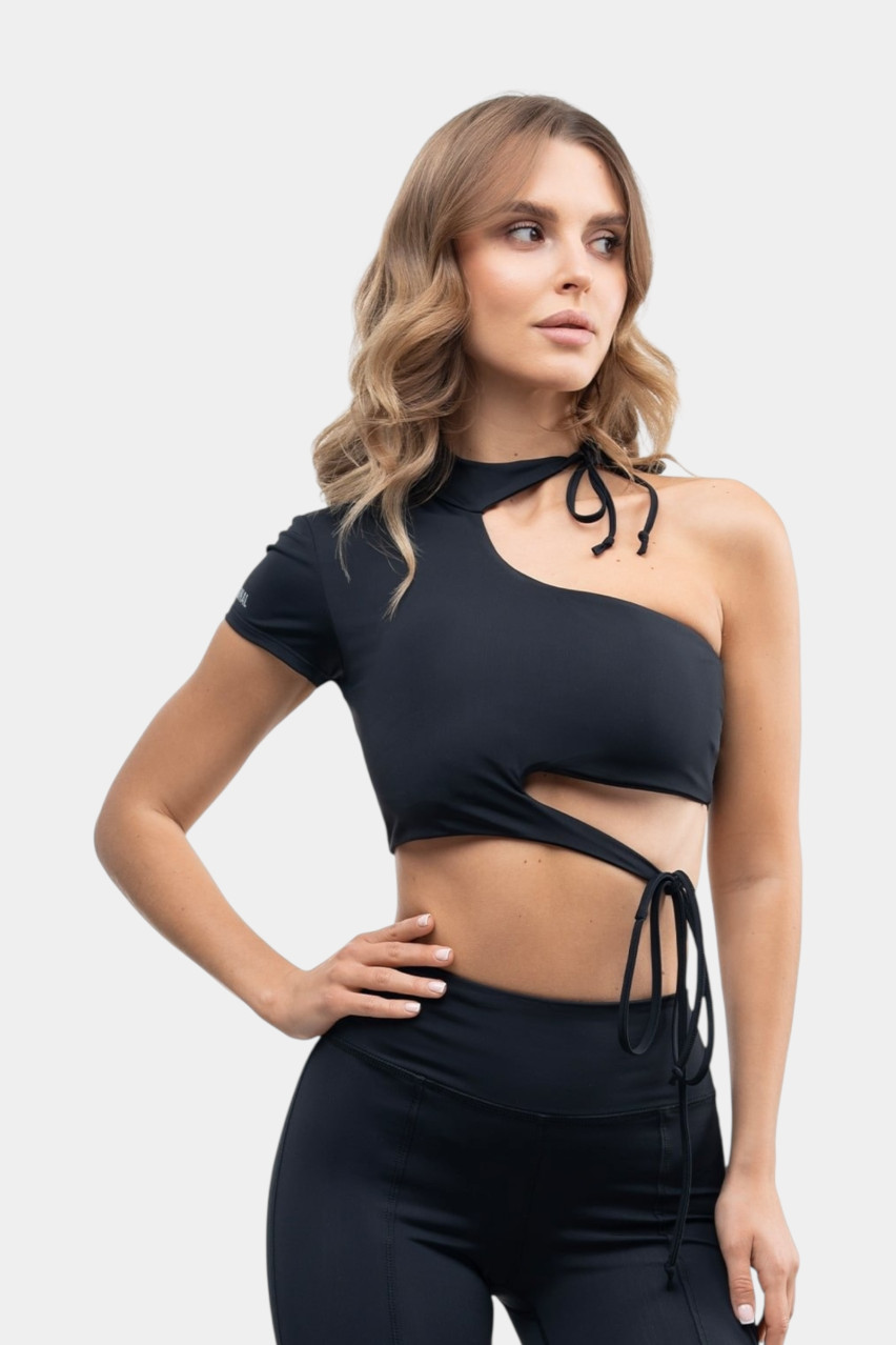 Черный топ-бра Blackcore 305340101 DF.ORIGINAL