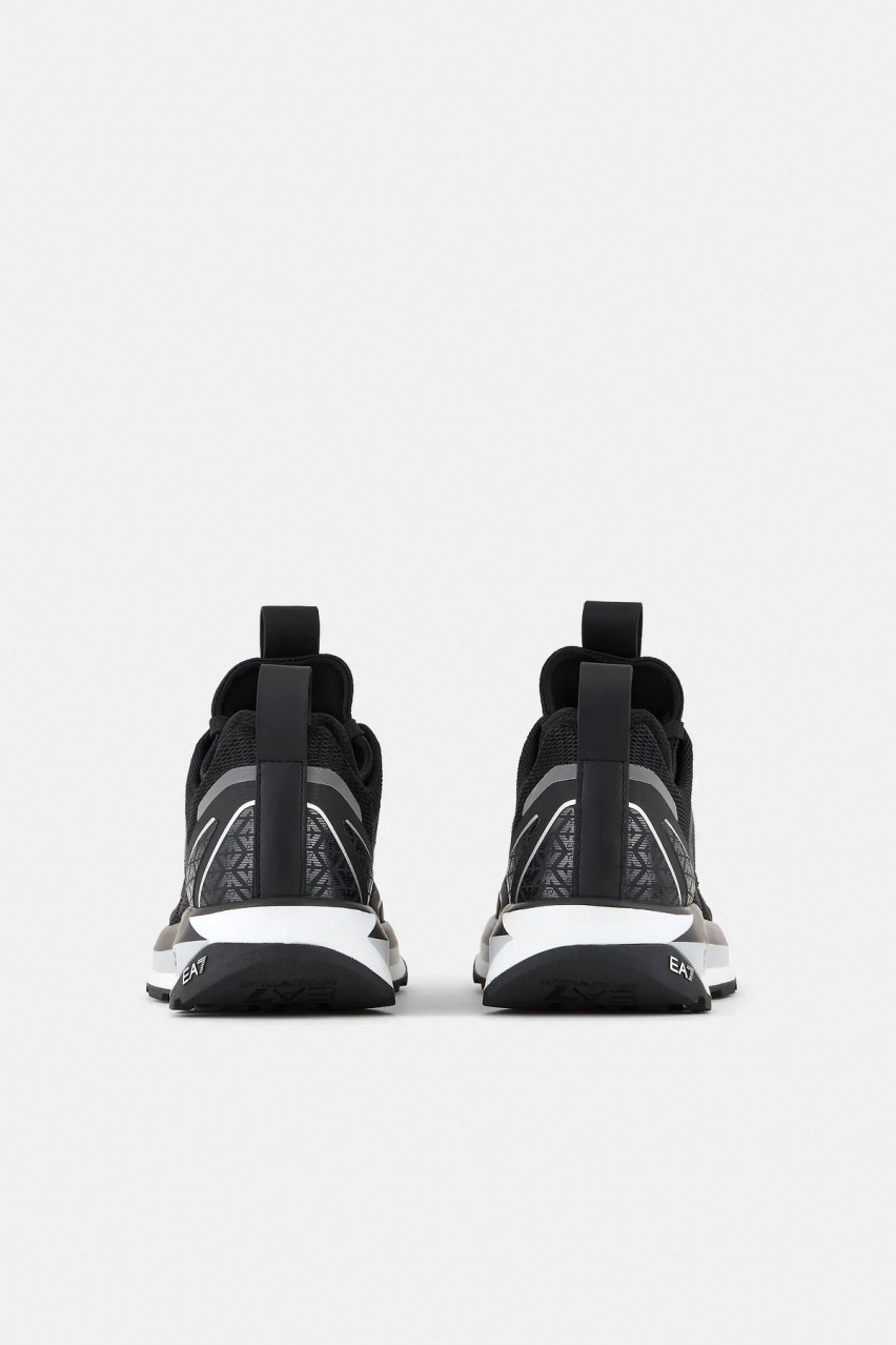 Чёрные кроссовки EA7