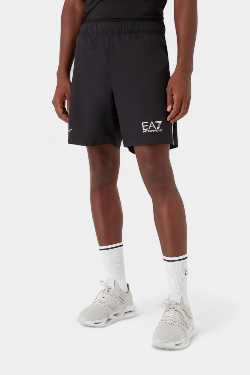 Чорні шорти 8NPS07 PN6TZ 1200 EA7