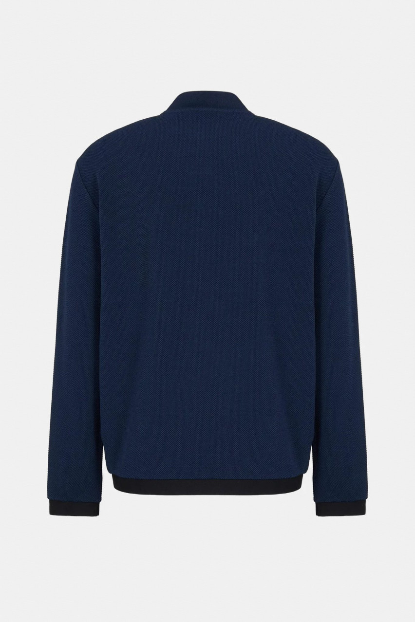 Синій кардиган EA7