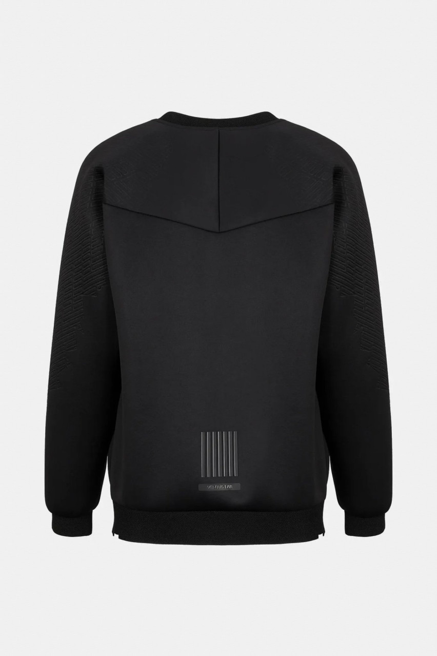Чёрный свитшот EA7