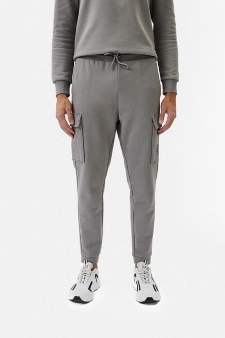 Сірі спортивні штани EA7
