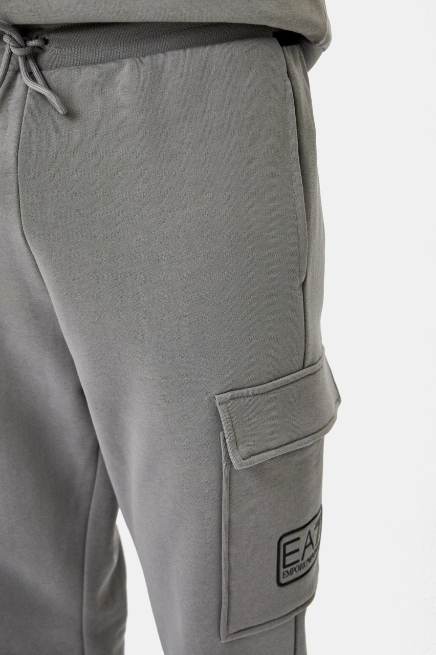 Сірі спортивні штани EA7