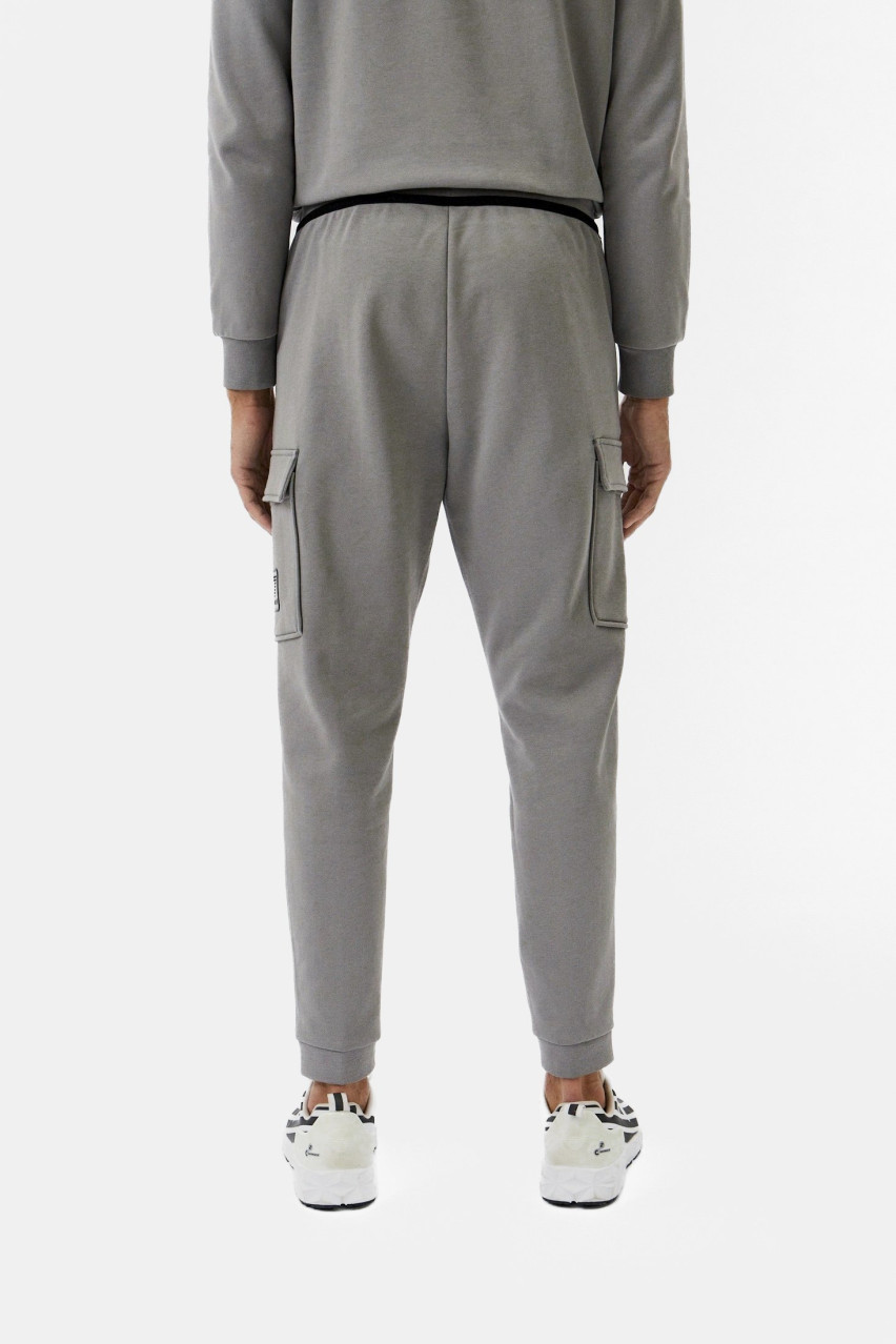 Сірі спортивні штани EA7