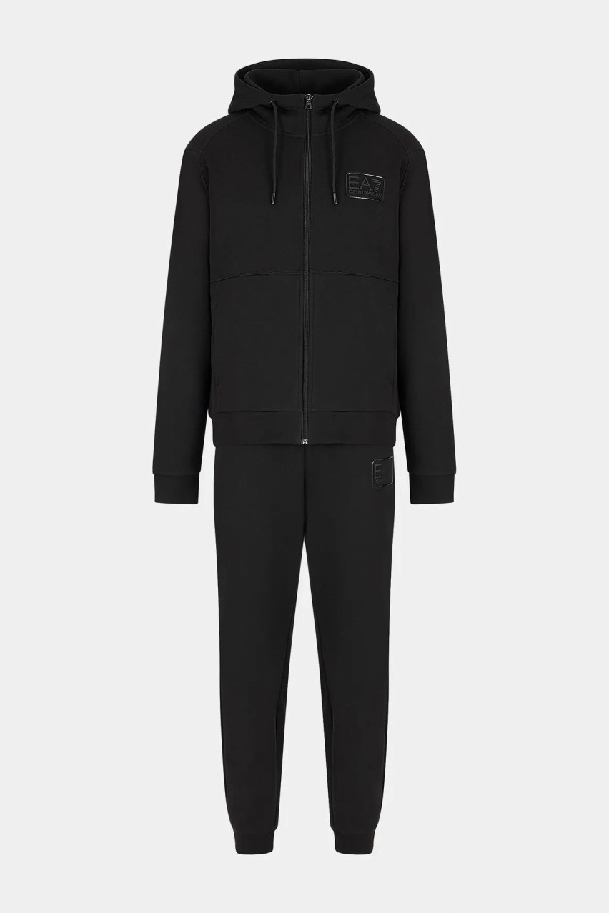 Чорний спортивний костюм EA7