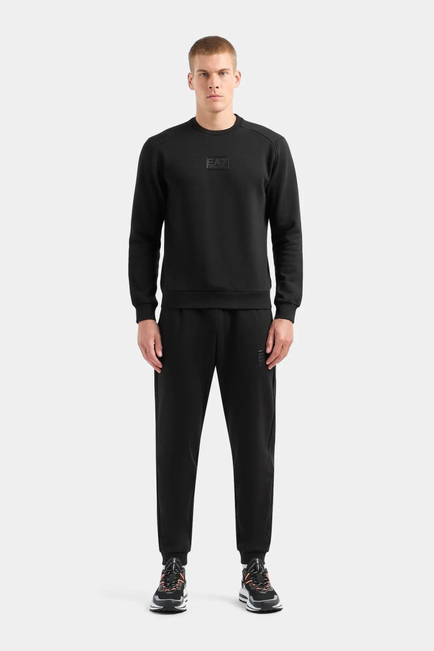 Чорний спортивний костюм EA7