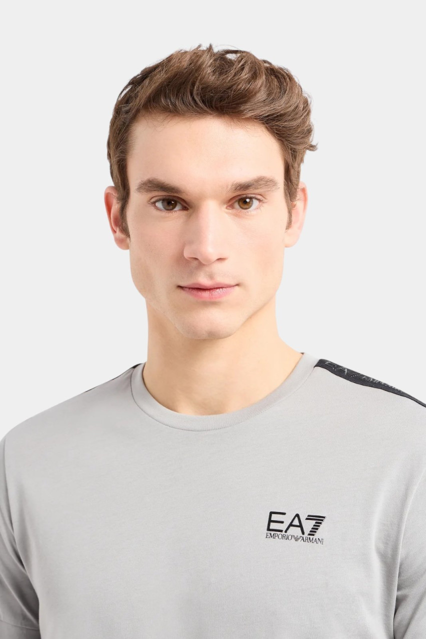 Сіра футболка 3DPT35 PJ02Z 0923 EA7