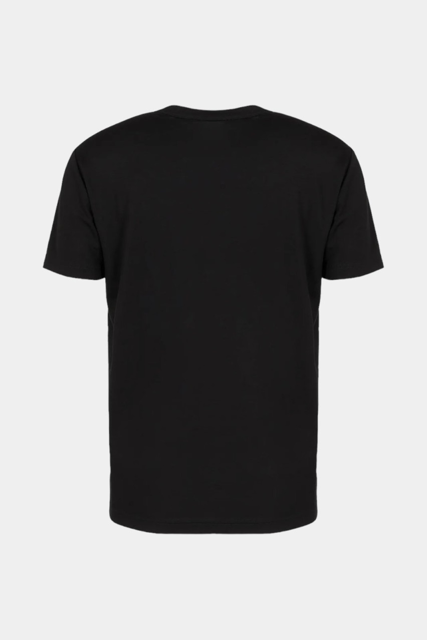 Чорна футболка 8NPT16 PJRGZ 1200 EA7