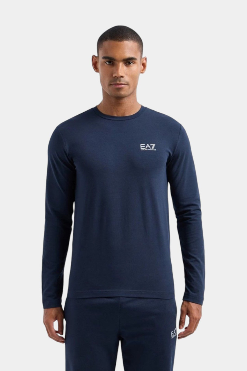 Темно-синий лонгслив 8NPT28 PJVQZ 1562 EA7