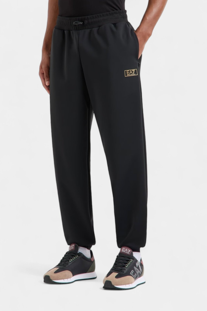 Черный спортивный костюм Gold Label из технической ткани 7M000034 AF10343 UC001 + 7M000028 AF10343 UC001 EA7