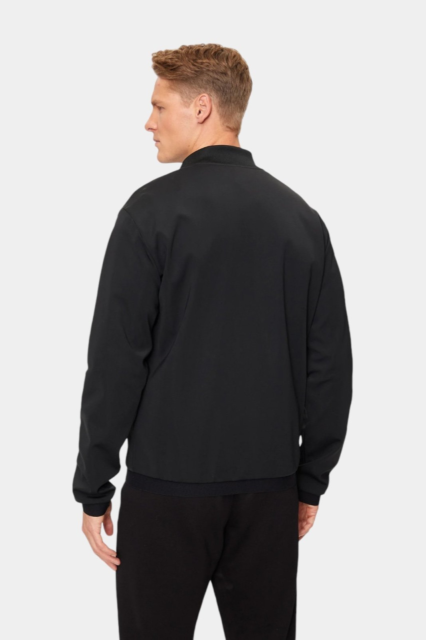 Черный спортивный костюм Gold Label из технической ткани 7M000034 AF10343 UC001 + 7M000028 AF10343 UC001 EA7