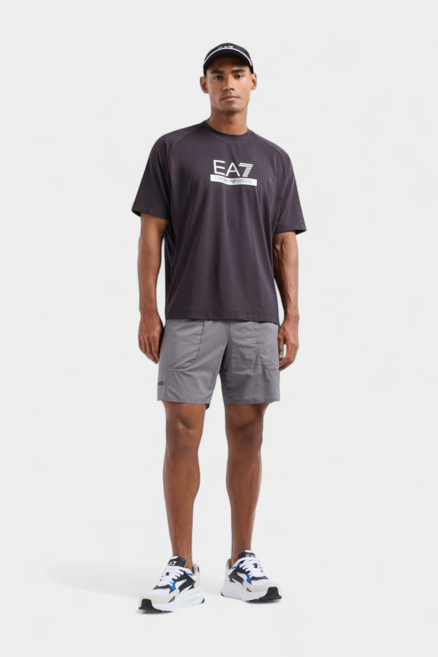 Серые шорты Dynamic Athlete из технической ткани Ventus7 6DPS11 PNHBZ 1992 EA7