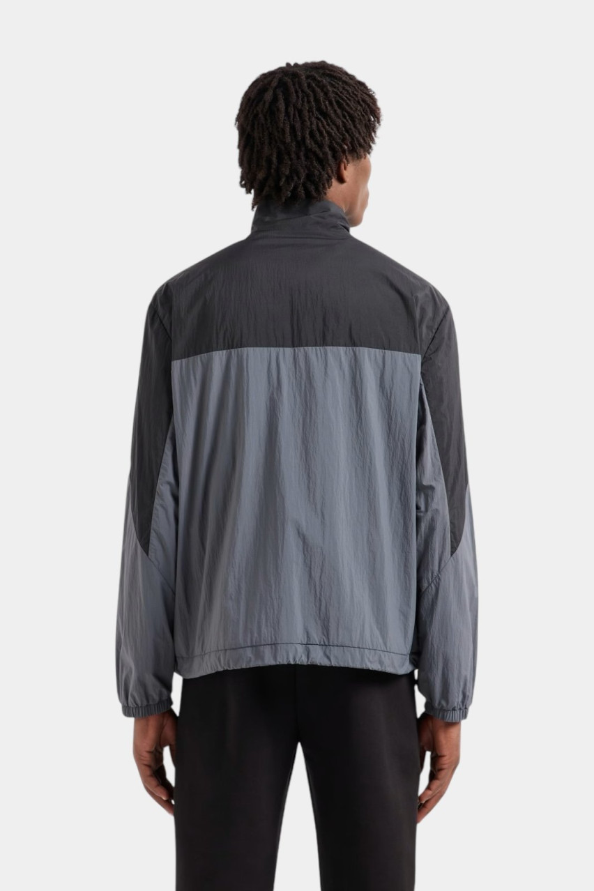 Черно-серая ветровка Athletic Colour Block из технической ткани 6DPB55 PNDOZ 1200 EA7