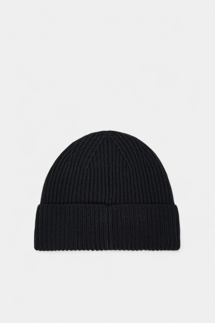 Темно-синяя шапка-бини 244659 4F200 76136 EA7