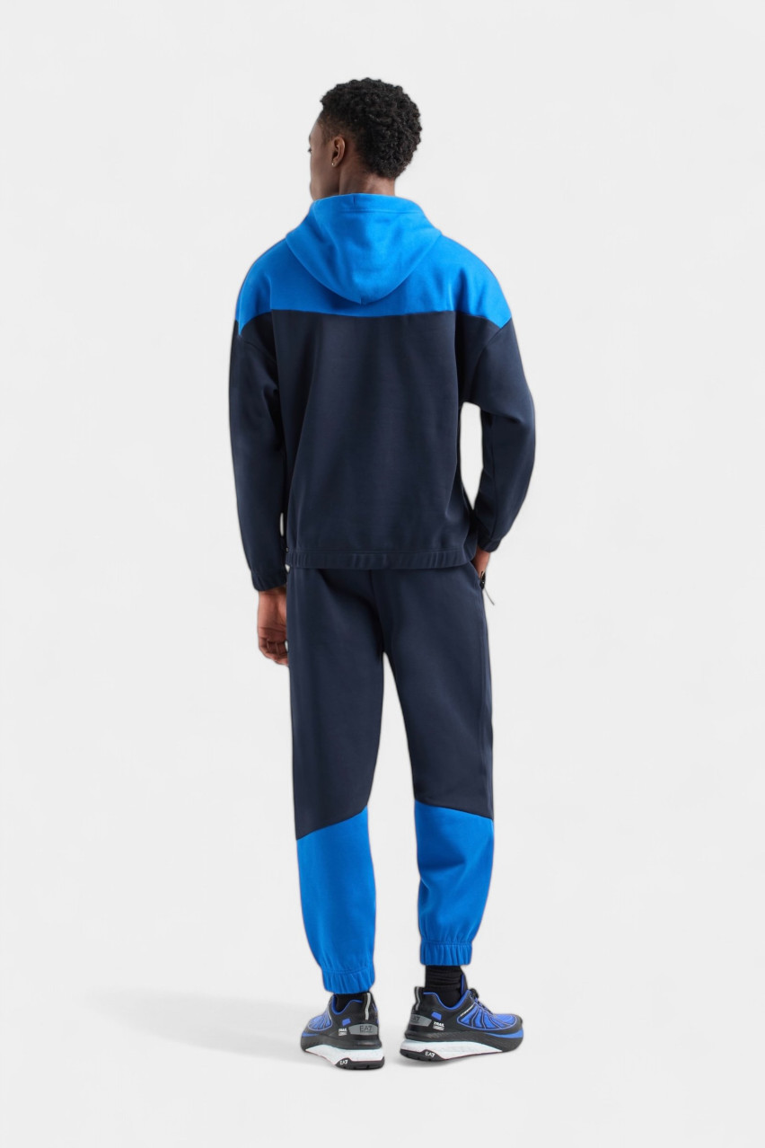 Синій спортивний костюм Athletic Colour Block 6DPV59 PJVTZ 1562 EA7