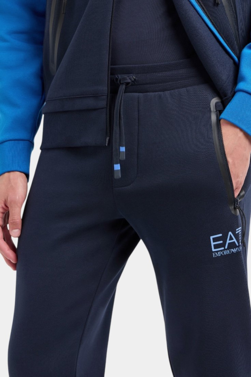 Синій спортивний костюм Athletic Colour Block 6DPV59 PJVTZ 1562 EA7