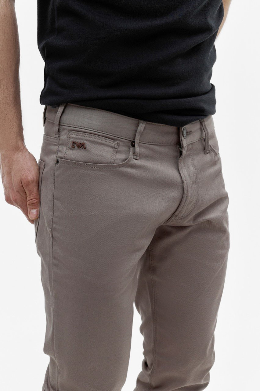 Бежеві джинси Emporio Armani