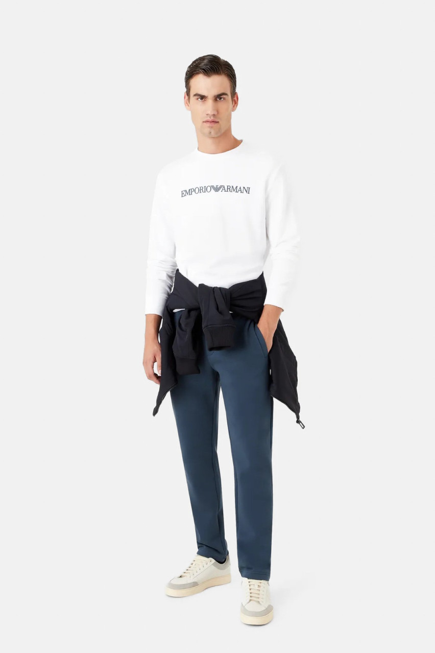 Блакитні спортивні штани Emporio Armani