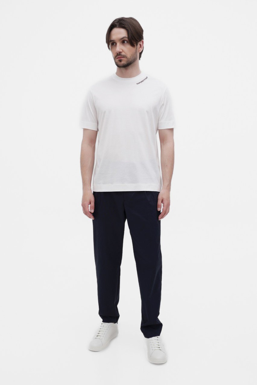 Темно-сині брюки Emporio Armani