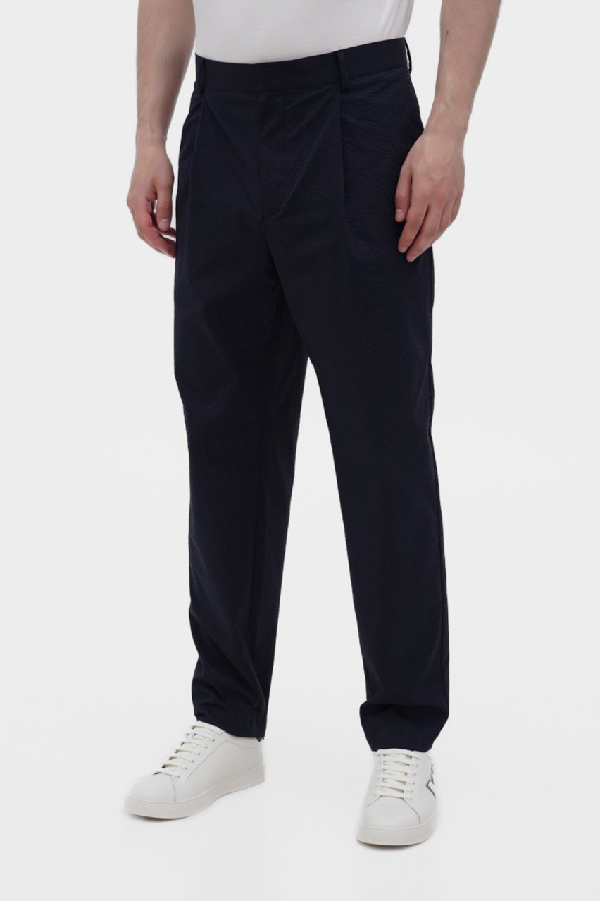 Темно-сині брюки Emporio Armani