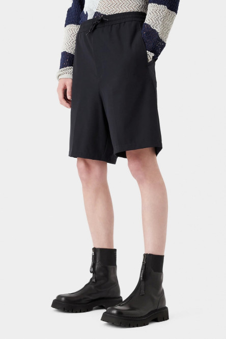 Темно-сині шорти Emporio Armani