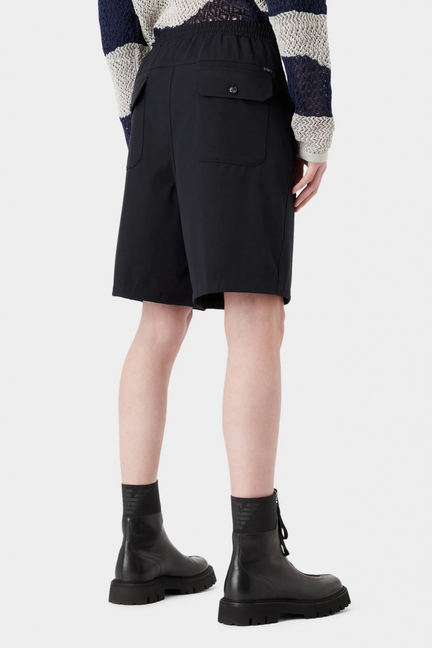 Темно-сині шорти Emporio Armani