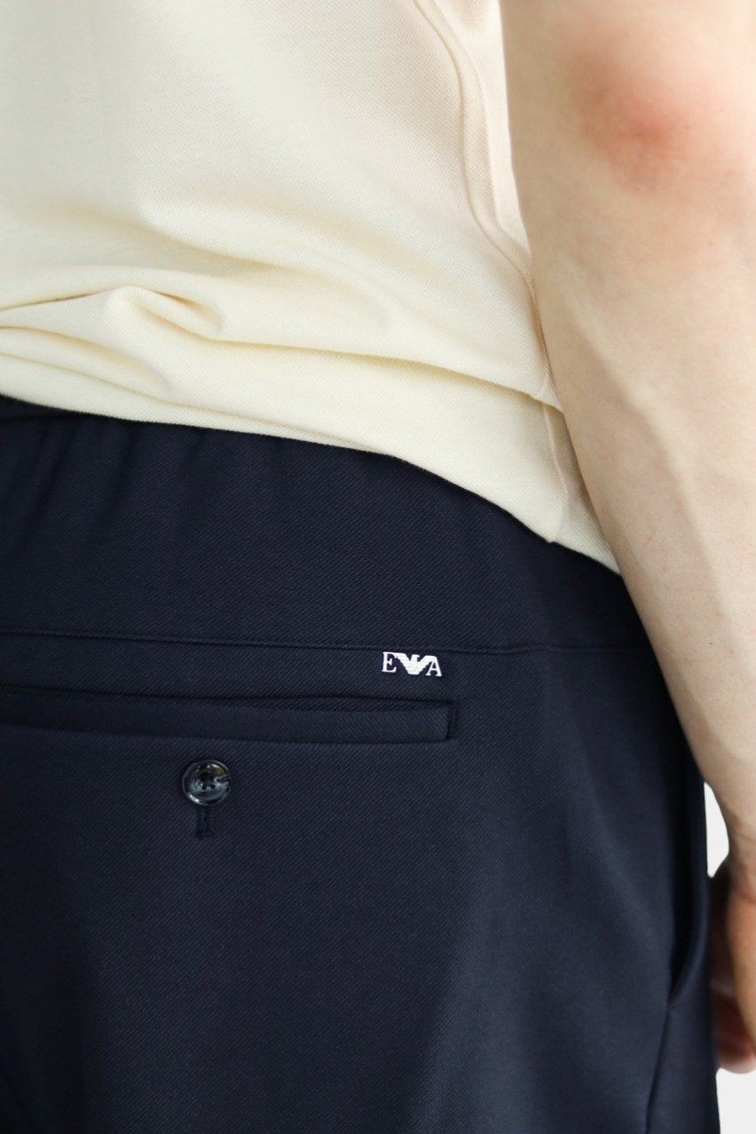 Темно-сині шорти Emporio Armani