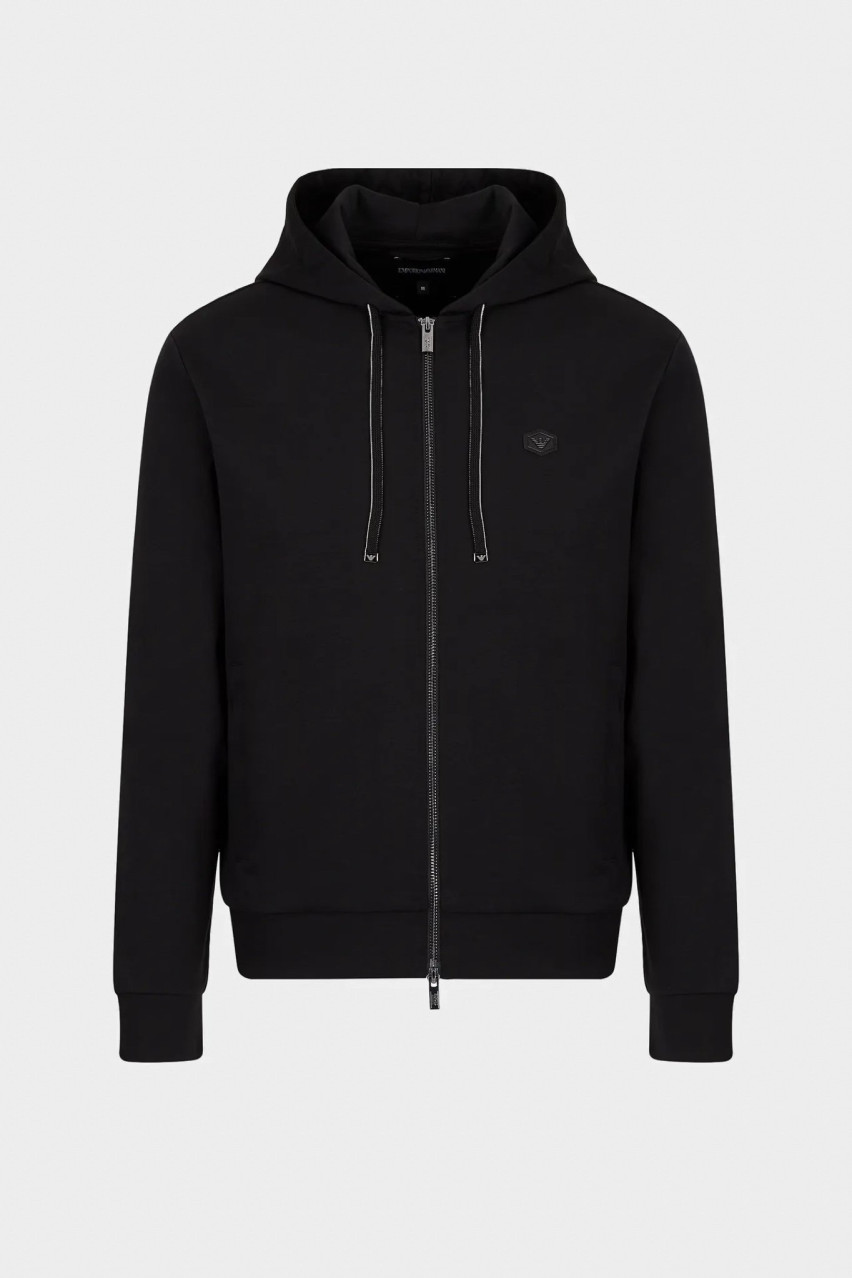 Чорне худі Emporio Armani