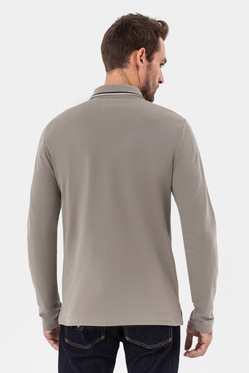 Бежеве поло Emporio Armani