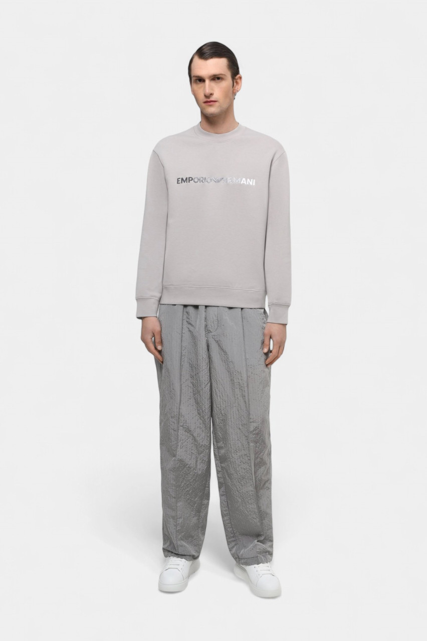 Сірий світшот 3D1M70 1JHSZ 06I4 Emporio Armani