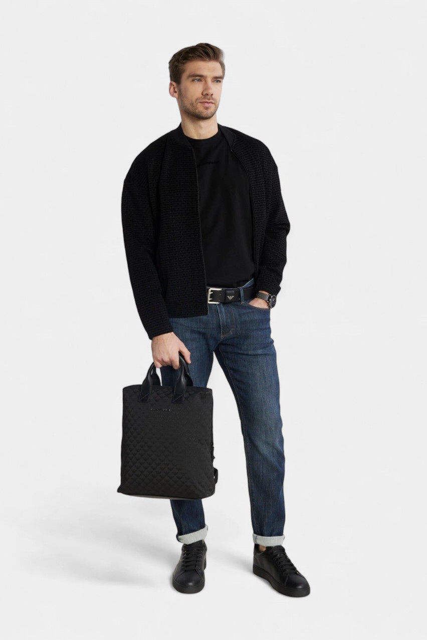 Чорна футболка 3D1TC8 1JTKZ 0920 Emporio Armani