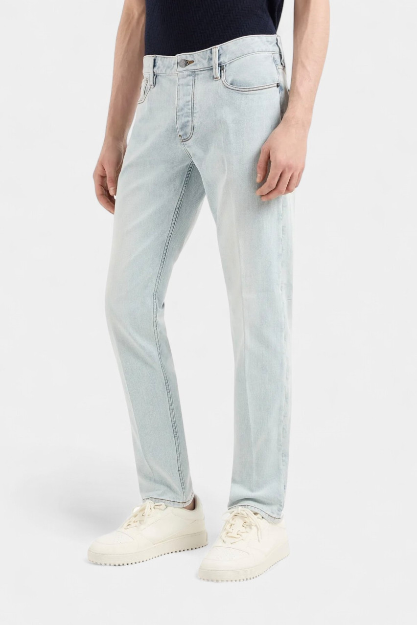 Голубые джинсы 3D1J75 1DTEZ 0943 Emporio Armani