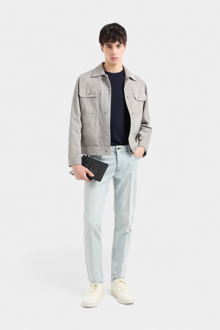 Голубые джинсы 3D1J75 1DTEZ 0943 Emporio Armani