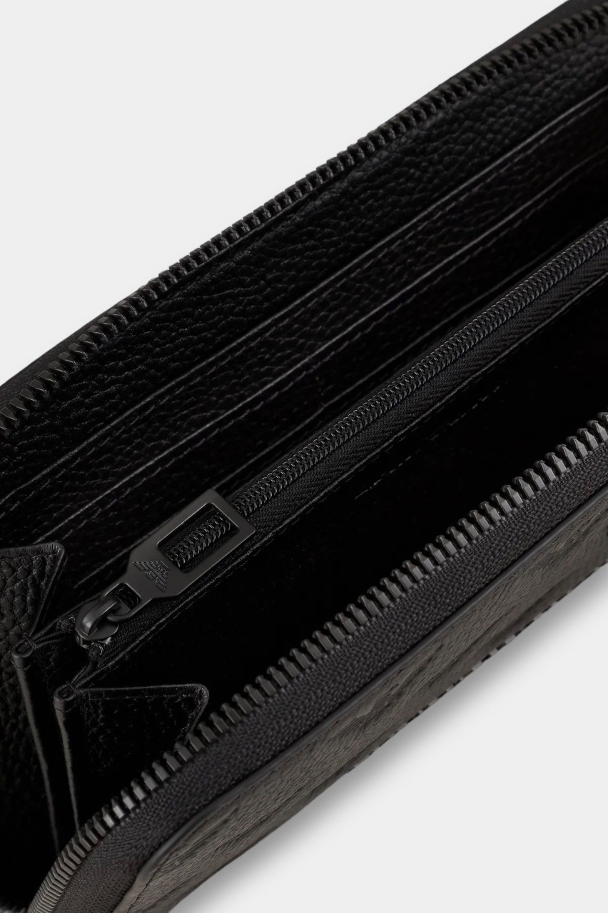 Чорне портмоне YEME49 Y142V 81072 Emporio Armani