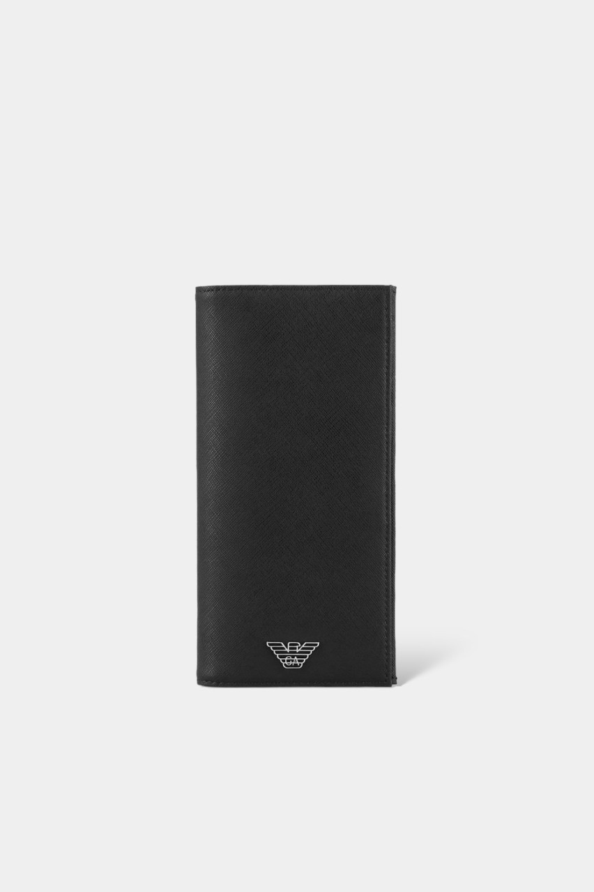 Чорне портмоне Y4R170 Y138E 81072 Emporio Armani