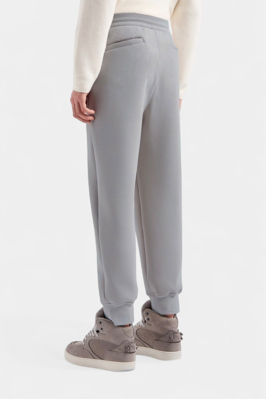 Сірі спортивні штани зі сумішшю ліоцелу 6D1PL7 1JOTZ 06K3 Emporio Armani