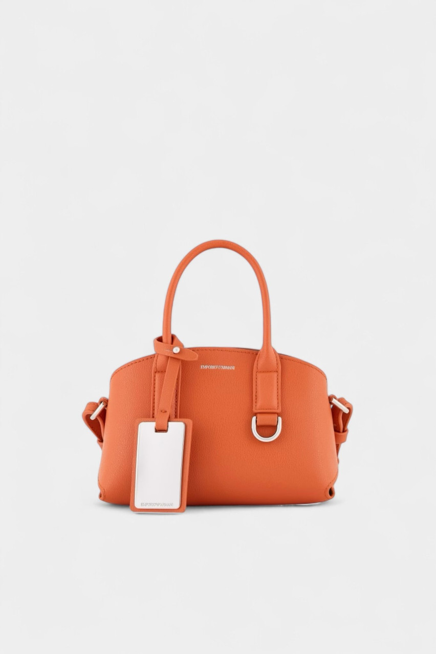 Помаранчева сумка Icon маленького розміру із регенерованої шкіри EW000365 AF11933 U3041 Emporio Armani