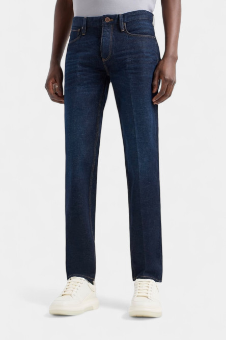 Темно-синие джинсы J75 Slim Fit