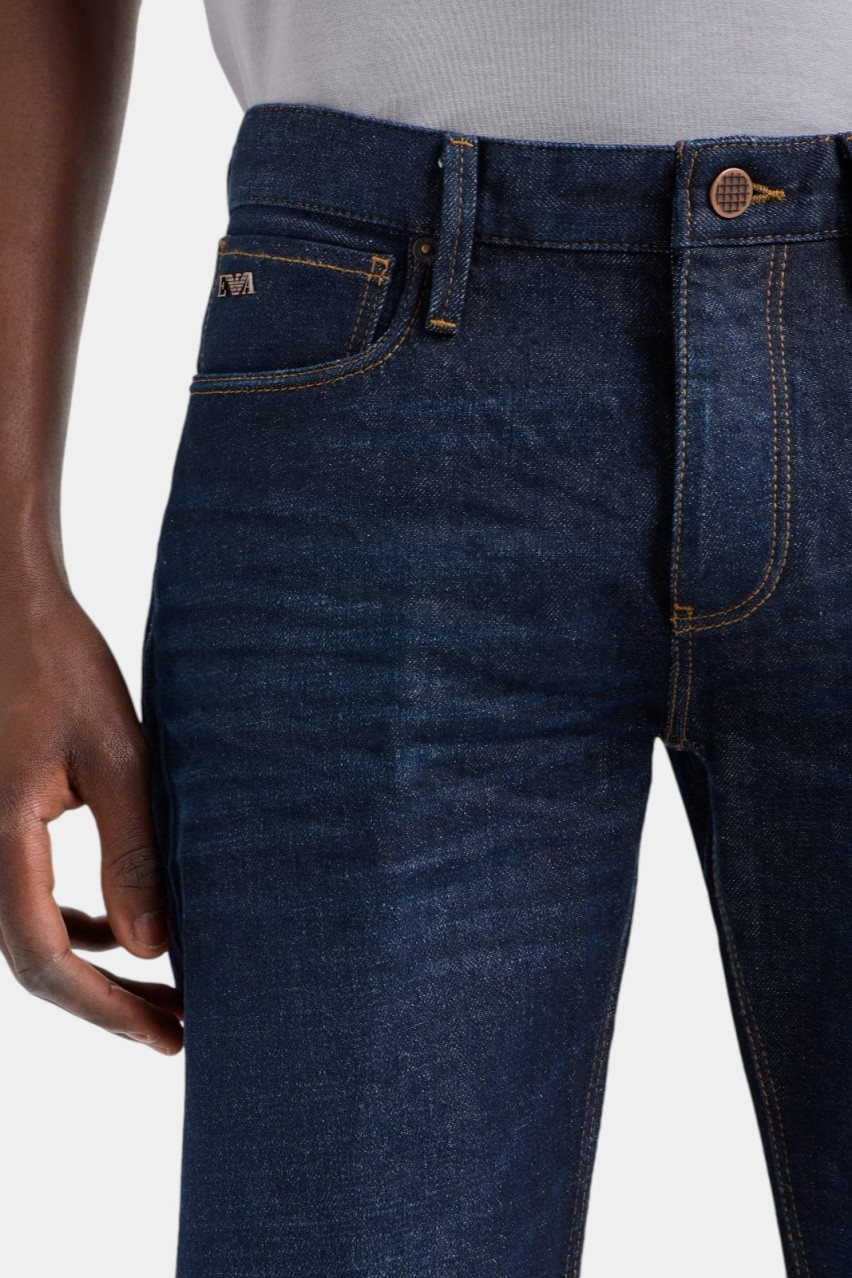 Темно-синие джинсы J75 Slim Fit 6D1J75 1D94Z 0941 Emporio Armani