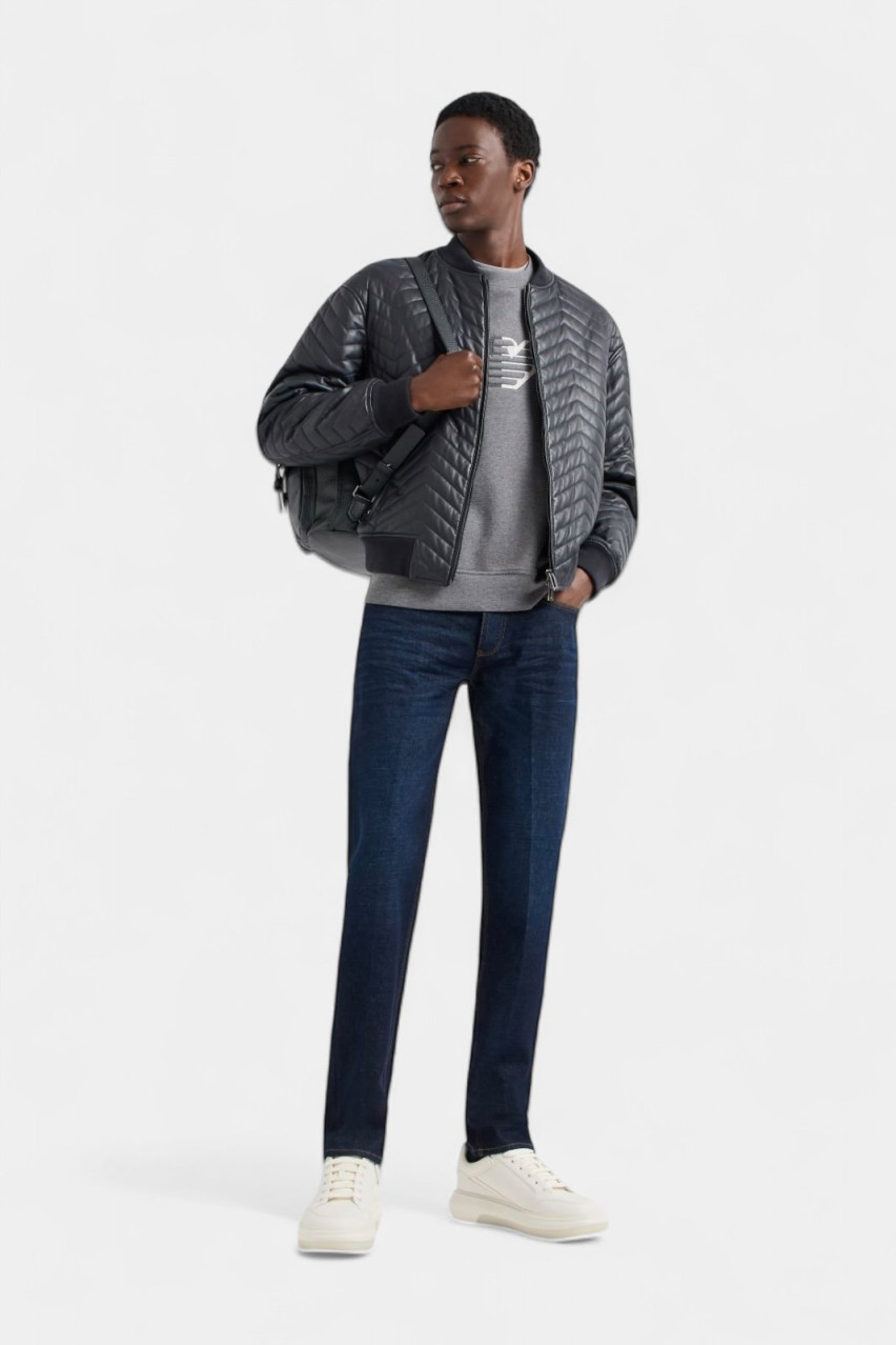 Темно-синие джинсы J75 Slim Fit 6D1J75 1D94Z 0941 Emporio Armani