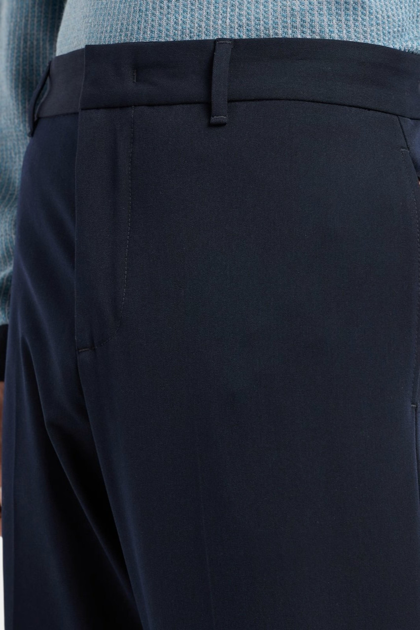 Темно-синие брюки из плотной ткани 6D1P65 1NUUZ 0920 Emporio Armani