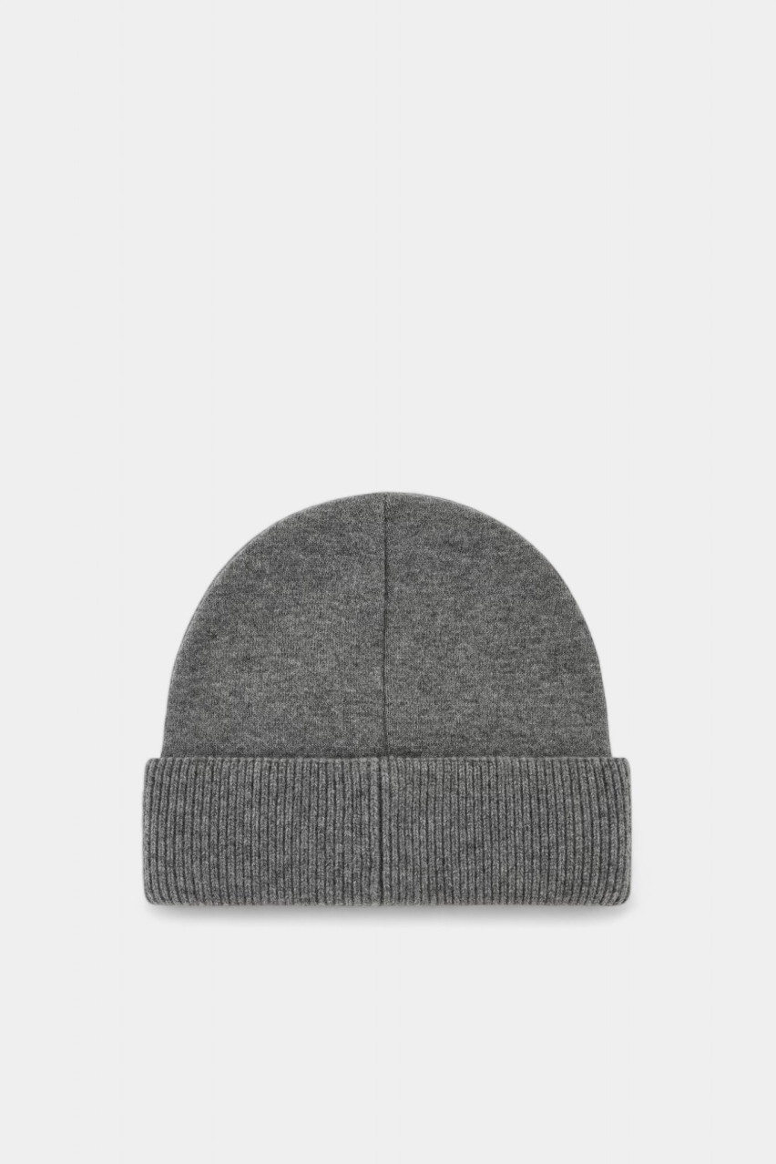 Серая шерстяная шапка Travel Essentials EM000431 AF10401 O8004 Emporio Armani