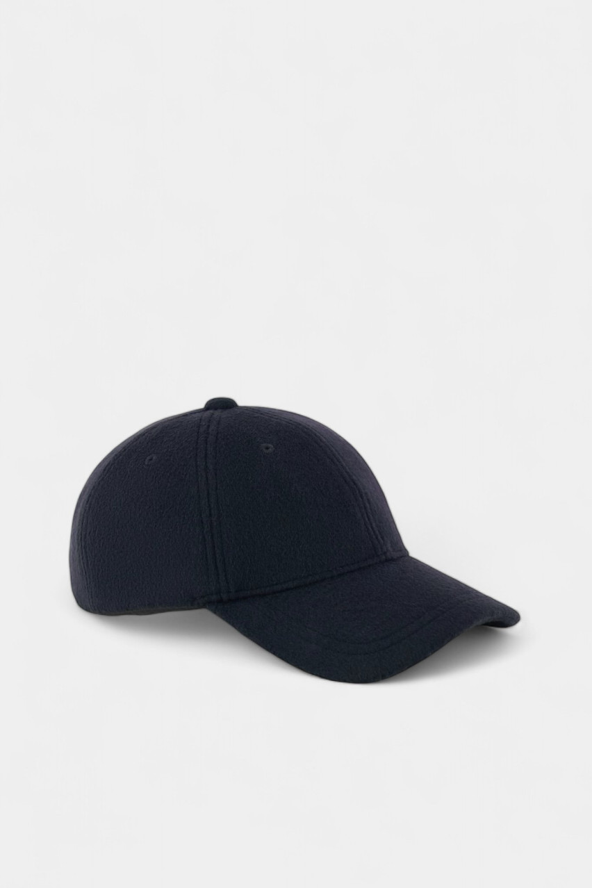 Темно-синя вовняна кепка 627436 4F552 00035 Emporio Armani