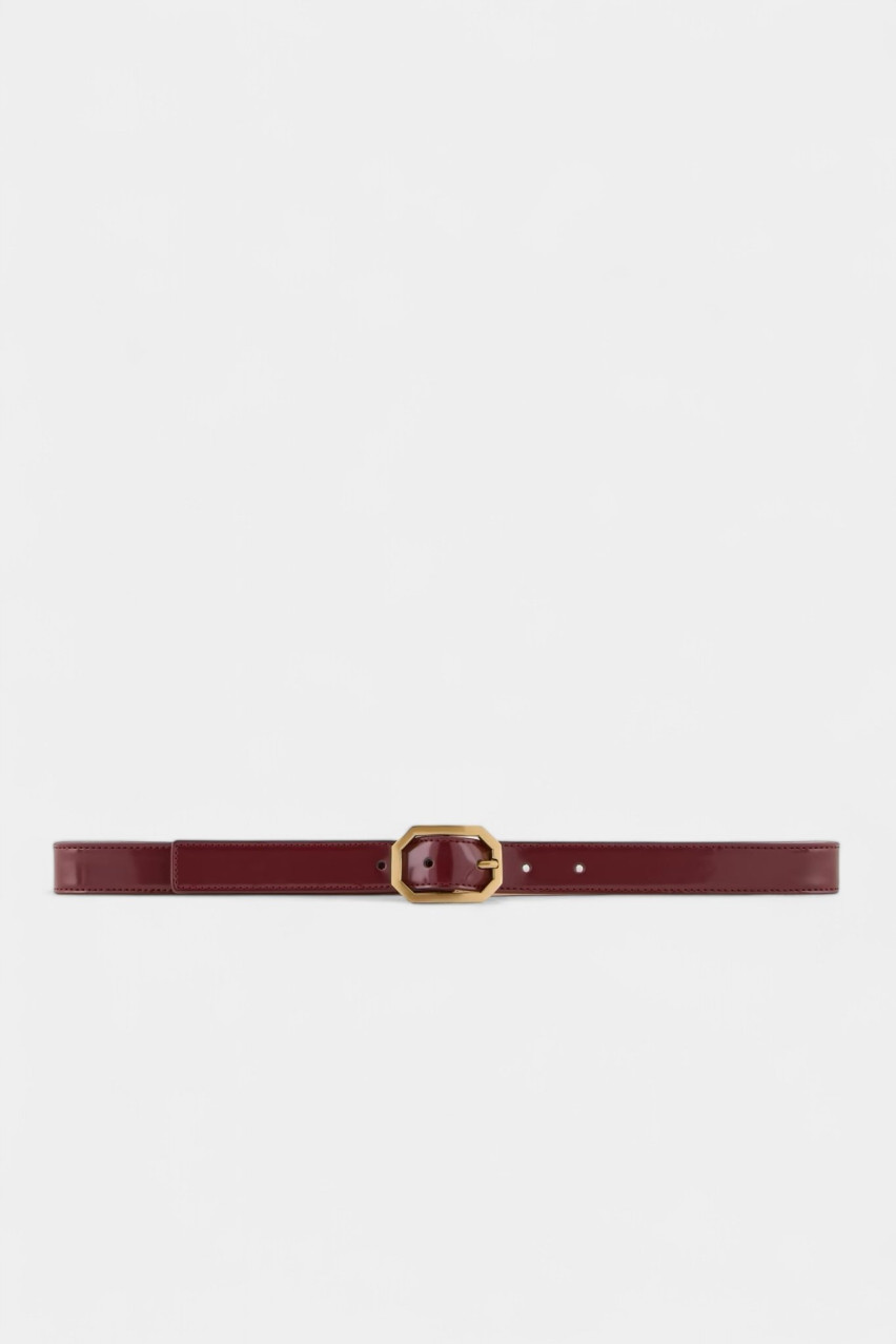 Бордовый ремень Y3I366 YWE2D 80003 Emporio Armani