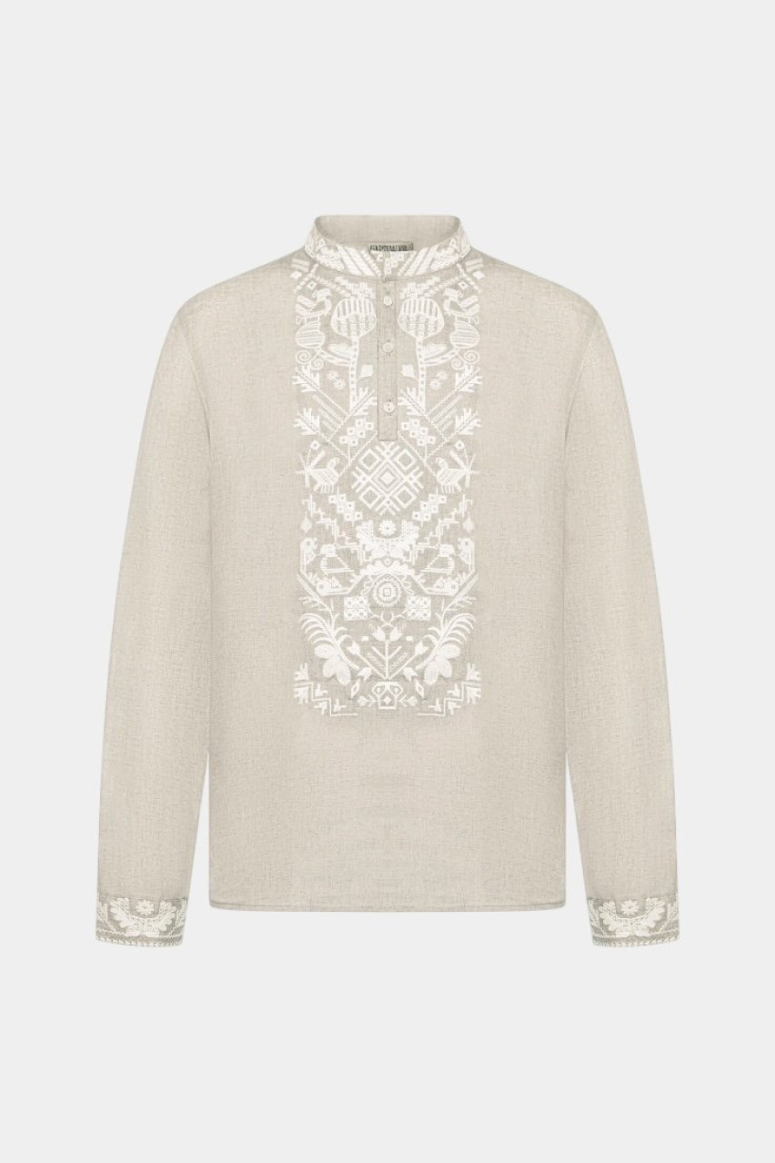 Бежева вишиванка Єдності GPTV_AA_24081 GAPTUVALNYA