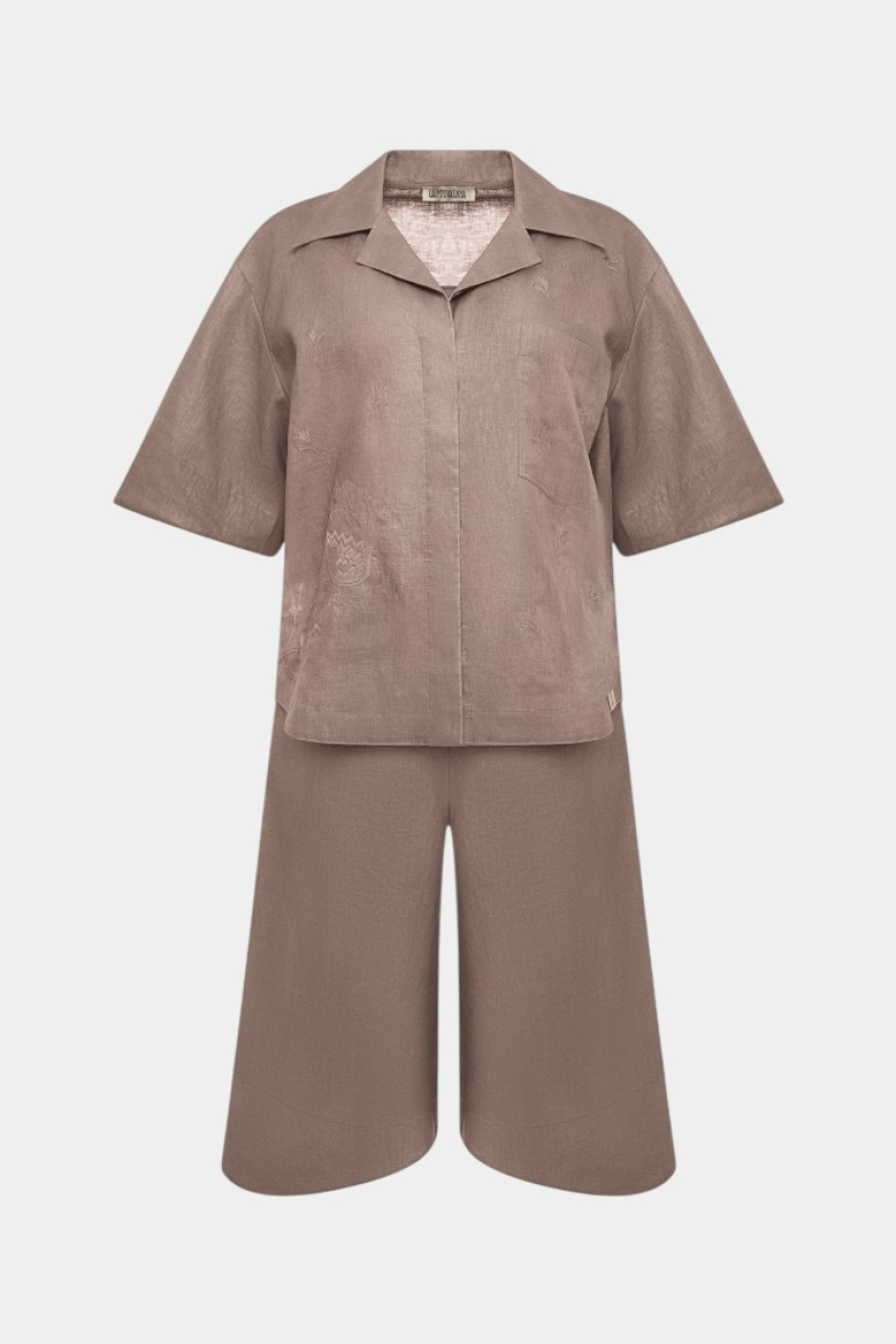 Бежевый костюм «Коромисло» GPTV_AA_1350 GAPTUVALNYA