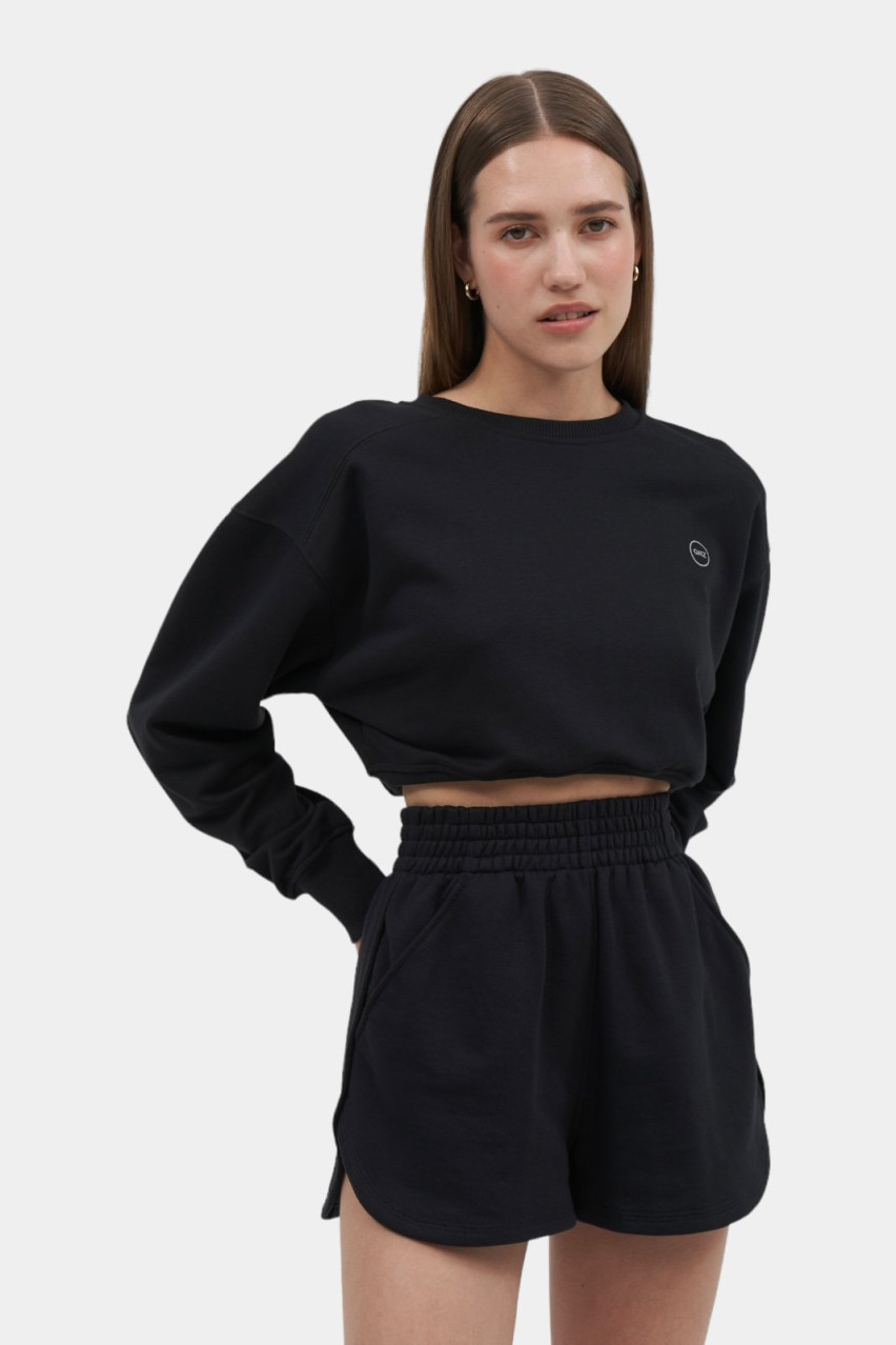 Антрацитовый свитшот Katia GNZ