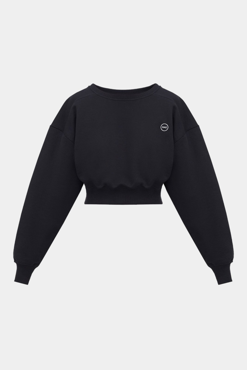 Антрацитовый свитшот Katia GNZ