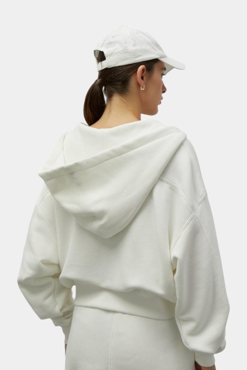 Молочное худи 80' Short on zipper SS24-SP80'-HWsh-Milk GNZ