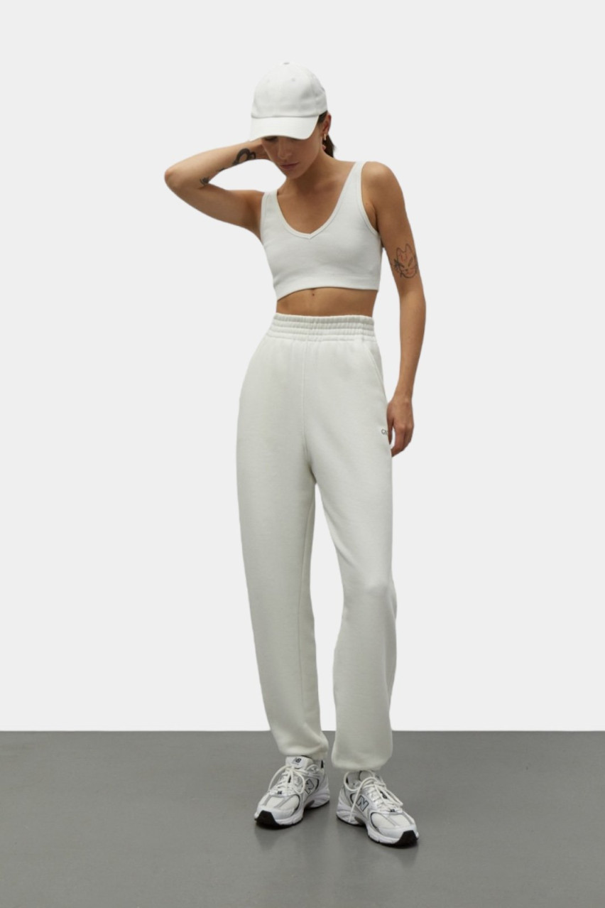 Молочні спортивні штани 80ʼ SS24_P80'_Milk GNZ